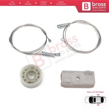 Window Regulator Repair Rear L or R Door for BMW E46 2-Door Convertible 99-2006