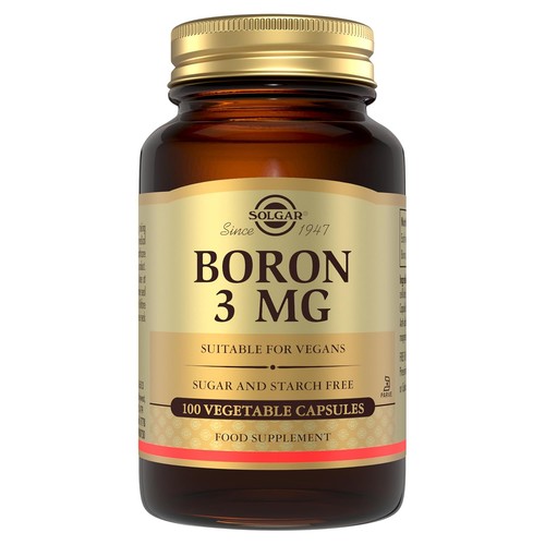Solgar boron 3mg 100 - boron,