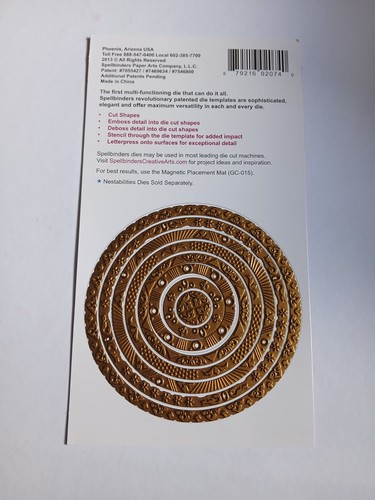 Gorgeous spellbinders round - gorgeous,