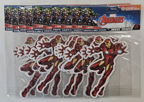 Iron man stickers jumbo - man,