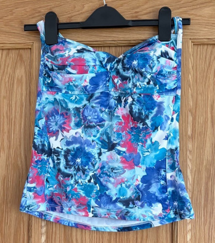 Ladies blue mix - blue, neck