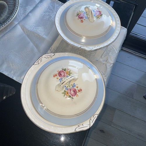 115 vintage aynsley tureens - vintage, h.