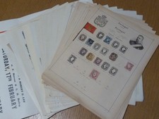 PORTUGAL & COLONIES large early stamp collection on old time album pages~huge CV