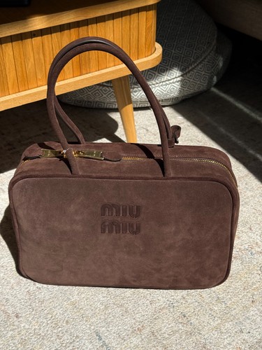 Miu suede beau bag - miu,