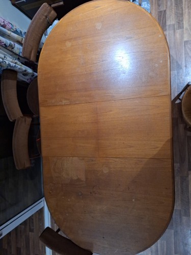 Plan extending dining table - g,