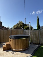 Hot Tub With Wood fired