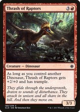 [MTG] Thrash of Raptors (168) (XLN) LP-HP
