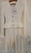 Self Portrait Knitted Peplum