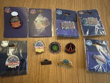 Alton Towers Pin Badge Bundle
