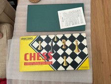 Vintage chess game - vintage,