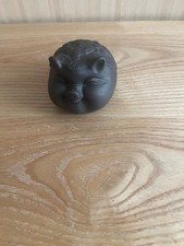 Vintage, Purple Clay, Charming Happy Pig, Tea Ceremony Ornament