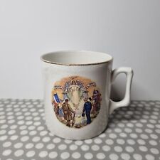 Antique Ceramic Mug To Celebrate Peace In 1919