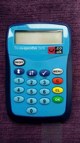Coop card reader banking