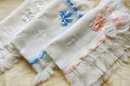 Kinder christening shawl - kinder,