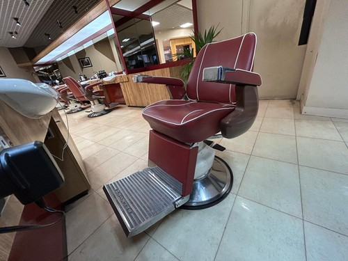 Vintage belmont barber chair - vintage,