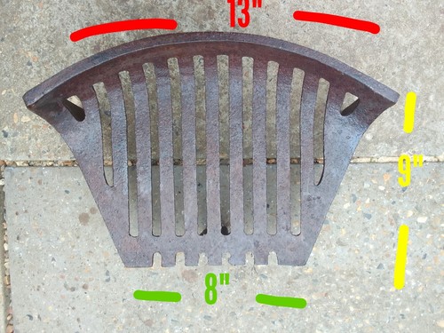 Fire grill grate - grill, cast
