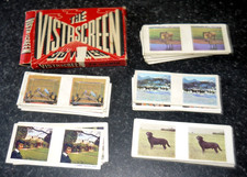 Boxed Vista Screen Stereo Viewer & 48 Weetabix View Cards.Details In Description