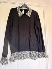 Lipsy London Black Jumper With