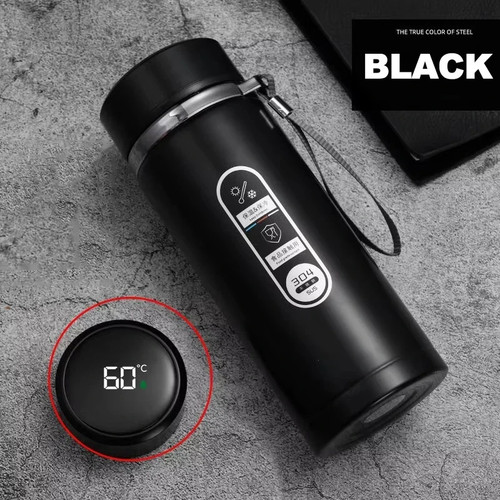 Stainless steel thermos bottle - stainless,