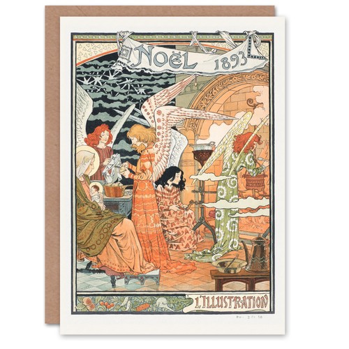 Eugene grasset art - eugene, card