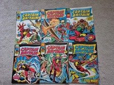 Captain Britain Lot 29 30 32