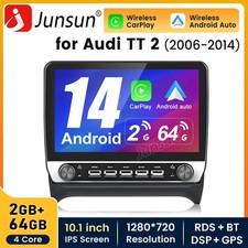 For Audi TT MK2 8J 2006-2014 Carplay Bose system Car Stereo GPS Navi Radio 2+64G