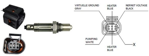Pre cat lambda sensor - cat, for