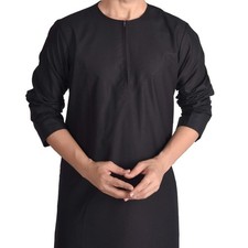 Men’s Black Omani Thobe