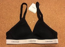 Calvin Klein Women's Bralette Bra Size Medium