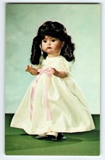 Vintage Bisque Doll Postcard