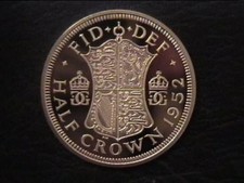 UNIQUE PROOF 1952 Halfcrown..