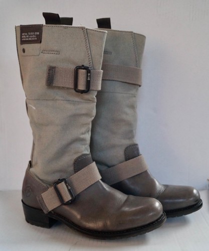 Star raw grey leather - grey,