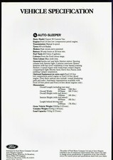 Ford Transit Auto-Sleeper