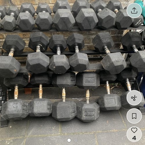 Full set dumbbells weights - full,