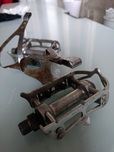 Mls retro quill pedals - quill, with