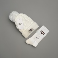 UGG Cable Knit Pom Pom Beanie