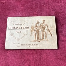 AN ALBUM OF CRICKETERS 1938