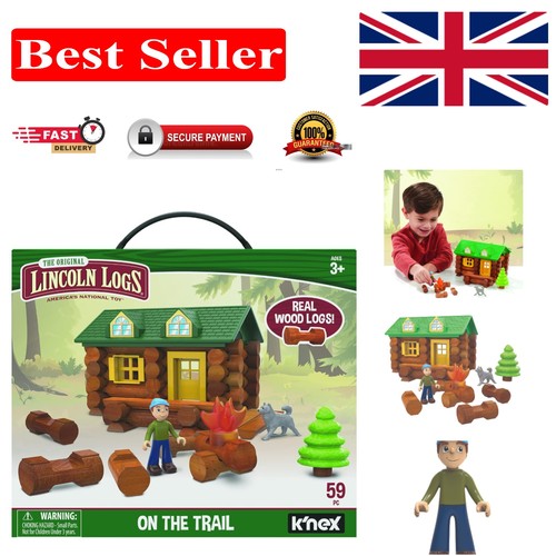 Wooden building set - kids,