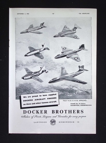 Original 1953 advert - original,