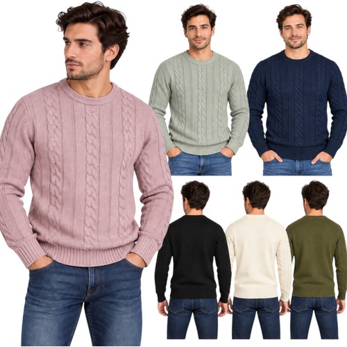 Mens cable knit sweatshirt - mens,