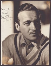David niven autographed - niven,