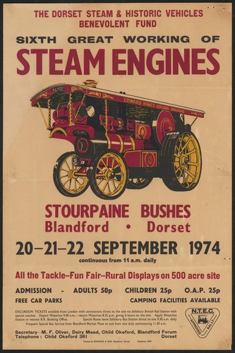 Vintage steam engine - vintage,