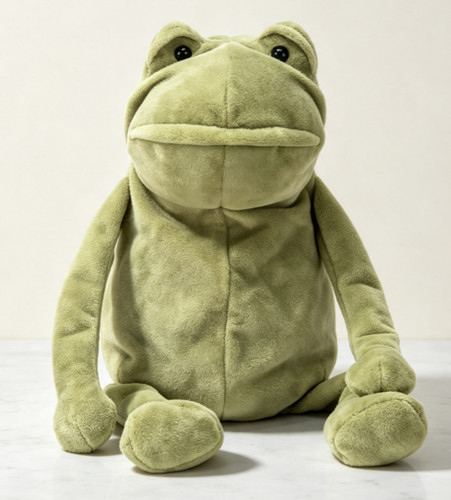 New jellycat fergus 18cm frog - new,