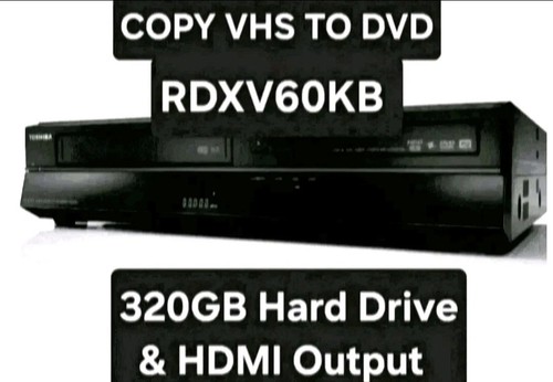 Toshiba rdxv60kb copy vhs - toshiba,