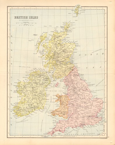 British isles england ireland - isles.,