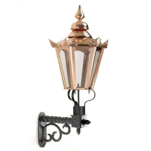 98cm polished copper - 98cm, hexagonal
