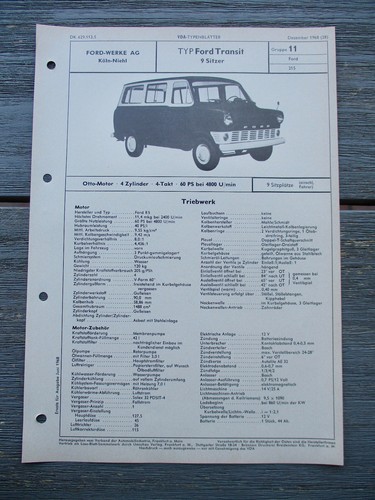 Ford transit seater bus - ford,