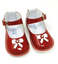 PEX Baby Girls Red Patent