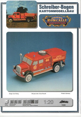 Card model kit roncalli - –,