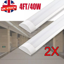 2Pack 4FT LED Batten Tube